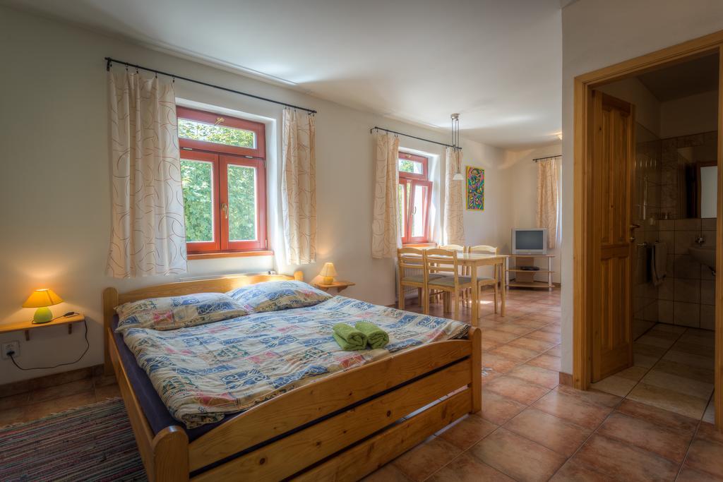 Penzion U Dracice Hotel Nová Bystřice Bagian luar foto